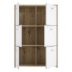 Forte Неглибока комода глибиною 30 см Best Chest, білий/дуб Artisan, SQNK321-C804 - Home Club, зображення 3