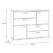 Forte Комод, SKVK46-P79 - Home Club, зображення 6