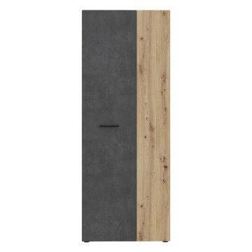 Forte Шафа для взуття 70 см Net306 Дуб Artisan/Бетон, MS263-C752 - Home Club