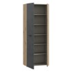 Forte Шкаф для обуви 70 см Net306 Дуб Artisan/Бетон, MS263-C752 - Home Club, изображение 5