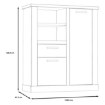 Forte Комод P, DURK321R-T75 - Home Club, зображення 6