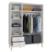 Forte Шафа для одягу L, HLTS731LEC-Z12A - Home Club, зображення 3
