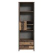 Forte Асиметрична шафа з висувними ящиками Clif Old – Wood Vintage/Бетон, CLFR712-C546 - Home Club, зображення 2