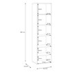 Forte Стелаж L/P, OKYR711-Q344 - Home Club, зображення 9