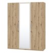 Forte Шафа з дзеркалом 170 см Tanaia Дуб Artisan/Пісочний, IRDS931-Q225 - Home Club, зображення 7