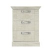 Forte Висока тумбочка 50 см із шухлядами Kashmir, біла сосна, KSMK113-D43 - Home Club, зображення 2
