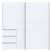 Forte Шкаф-купе 200 см с ящиками Winn 2, белый, W2QS323E71-120 - Home Club, изображение 2