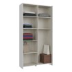 Forte Розсувна шафа 100 см, біла, HMNS62231-120 - Home Club, зображення 9