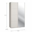 Forte Шафа для одягу, SSQS62412-U60 - Home Club, зображення 10