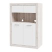 Forte Шафа 90 см Baccio, пісочний дуб/білий, BCCS321-M958 - Home Club, зображення 6