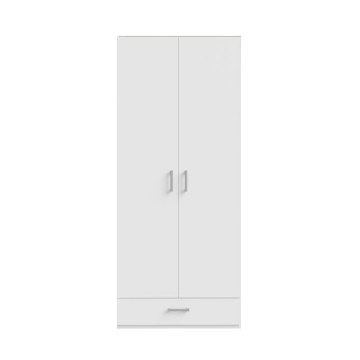 Forte Шафа 90 см із висувною шухлядою Econobox 2, біла, ECBS923-120 - Home Club