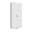 Forte Шафа 90 см із висувною шухлядою Econobox 2, біла, ECBS923-120 - Home Club, зображення 4