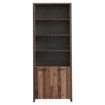 Forte Висока шафа Clif Old – Wood Vintage/Бетон, CLFR725-C546 - Home Club, зображення 2