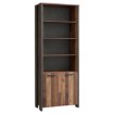 Forte Висока шафа Clif Old – Wood Vintage/Бетон, CLFR725-C546 - Home Club, зображення 3