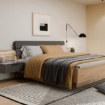 Forte Ліжко з підйомним матрацом, VULL1182B-Q290K - Home Club