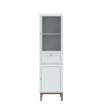 Forte Узкая витрина шириной 50 см с ящиком Penkridge Secret Grey/Dąb Szlachetny, PKDV711-M848 - Home Club, изображение 4