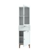 Forte Узкая витрина шириной 50 см с ящиком Penkridge Secret Grey/Dąb Szlachetny, PKDV711-M848 - Home Club, изображение 7