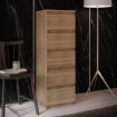 Forte Висока комода «Дуб Сонома» Chelsea, CHLK452-D30F - Home Club