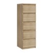 Forte Висока комода «Дуб Сонома» Chelsea, CHLK452-D30F - Home Club, зображення 4