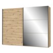 Forte Шкаф-купе с зеркалом 270 см Trondheim, дуб Artisan, TDHS1211-D78 - Home Club, изображение 6