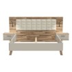 Forte Каркас кровати + тумбочки, RCQL1184B-Q250 - Home Club, изображение 3
