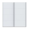 Forte Розсувна шафа 200 см Sophistispace, біла, SSQS32411-120 - Home Club, зображення 2