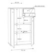 Forte Комод, T2KK20-H51 - Home Club, зображення 7