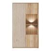 Forte Шафа-вітрина, AXKV621L-M802 - Home Club, зображення 4