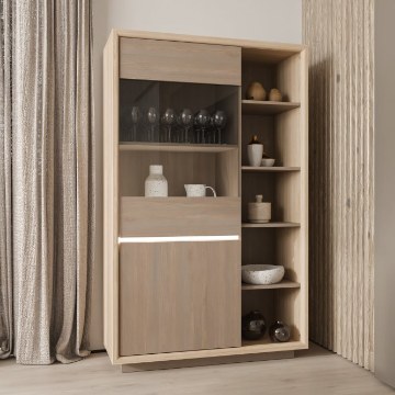 Forte Шафа-вітрина, FCRV622LB-Q288 - Home Club