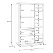 Forte Шафа-вітрина, FCRV622LB-Q288 - Home Club, зображення 12