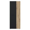 Forte Шафа для взуття 70 см Net306 Дуб Artisan/Чорний, MS263-M712 - Home Club, зображення 2