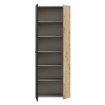 Forte Шафа для взуття 70 см Net306 Дуб Artisan/Чорний, MS263-M712 - Home Club, зображення 3