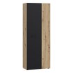 Forte Шафа для взуття 70 см Net306 Дуб Artisan/Чорний, MS263-M712 - Home Club, зображення 4