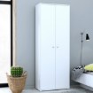Forte Біла шафа з полицями, T2KK821-120 - Home Club