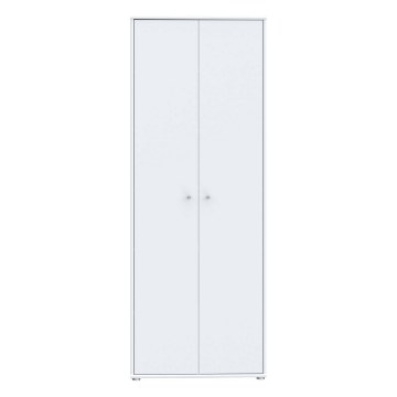 Forte Біла шафа з полицями, T2KK821-120 - Home Club