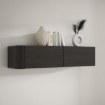 Forte Настінна шафа 130 см Breathtaker, дуб Cabezone, BTHH021-D109 - Home Club
