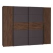 Forte Шафа 270 см Narago, горіх «Бейкерсфілд»/графіт, NRGS82511-M354 - Home Club, зображення 4