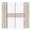 Forte Шафа 200 см Narago, пісочний дуб/білий, KLTS62321-P79 - Home Club, зображення 2