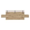 Forte Ліжко з тумбочками 160x200 см Tanaia Дуб Artisan/Пісочний, TNAL2162-Q224 - Home Club, зображення 7