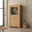 Forte Вітрина 80 см Havanna, дуб зі штучним ефектом старіння, HVNV411R-D67 - Home Club