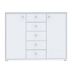 Forte Белый комод шириной 110 см, T2KK45-120 - Home Club, изображение 2