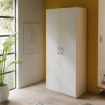 Forte Шафа 90 см Econobox 2, біла, ECBS921-120 - Home Club