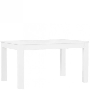 Forte Розкладний стіл 140x90 см Tuluza, білий, PRTT402-C04 - Home Club
