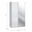 Forte Шафа для одягу, SSQS62412-C04 - Home Club, зображення 9