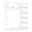 Forte Шафа для одягу, RCQS932-C692 - Home Club, зображення 9