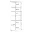 Forte Висока відкрита шафа Old – Wood Vintage, T2KR01-H51 - Home Club, зображення 5