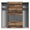 Forte Розсувна шафа 220 см Clif Old – Wood Vintage/Бетон, RCQS92411-C754 - Home Club, зображення 3