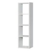 Forte Вузька відкрита полиця Net106, біла, MXXR411-120 - Home Club, зображення 4