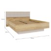 Forte Каркас ліжка з підйомним матрацом, BLQL6161B-M820 - Home Club, зображення 7