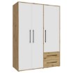Forte Шкаф шириной 150 см с ящиками, дуб Artisan/белый, MKSS833-C830 - Home Club, изображение 4